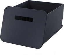 Load image into Gallery viewer, Camp Speaker Drawer Organizer for Rivian R1S & Rivian R1T - Storage Tray Box Caddy with Premium Leather Liner Insert, Interior Accessory Replacement for the Lower Center Console