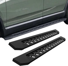 Load image into Gallery viewer, Running Boards Compatible with Rivian R1T/R1S 2022 2023 2024 Side Steps Pedals Step Bars Aluminum Black