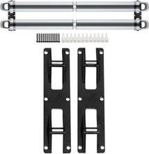 Load image into Gallery viewer, Cargo Crossbars Mount Plates for R1T/R1S 2022 2023 2024, Roof Rack Crossbars Wall Mount Custom Compatible with R1T/R1S Accessories 2022-2024(Black)