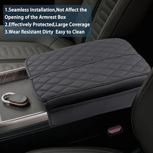 Load image into Gallery viewer, Armrest Cover for Rivian R1T/R1S Center Console Covers Rivian R1T/R1S Accessories 2PCS Soft & Comfy Auto Armrest Cover Protector Compatible with 2022 2023 Rivian R1T/R1S Pickup,Trucks