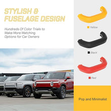 Load image into Gallery viewer, 2 Pack Tow Hook Covers Compatible with Rivian R1T/R1S Accessories (Black)