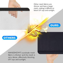Cargar imagen en el visor de la galería, HANSSHOW Sunshade Glass Roof Sunshade Compatible with Rivian R1T, UV Blocking/Heat Insulation Cover Set Foldable Sun Shade Compatible with Rivian R1T 2022 2023 (1 pcs)((No Needed Clips/Suctions))