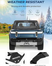 Load image into Gallery viewer, ISSYAUTO License Plate Holder Compatible with Rivian R1T R1S 2022 2023 Aluminum License Plate Mount Kit License Plate Frame, Height-Adjustable