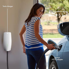 Load image into Gallery viewer, Lectron [Only for J1772 EVs Tesla to J1772 Charging Adapter, Max 48 Amp & 250V - Compatible with Tesla High Powered Connectors, Destination Chargers, and Mobile Connectors (Black)