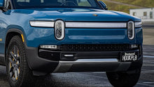 Load image into Gallery viewer, BrainExploder Tow Hook Plate Mount for Rivian R1T and R1S