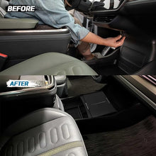 Cargar imagen en el visor de la galerรญa, Center Console Organizer for Rivian Cup Holder - Tesmirror Lower Center Console Organizer Tray for Rivian R1T R1S 2022 2023 2024 Accessories Closed Storage Box ABS Material Dustproof ๐ก๐ฒ๐ ๐ ๐ผ๐ฑ๐ฒ๐น