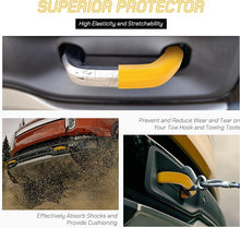 Load image into Gallery viewer, 2 Pack Tow Hook Covers Compatible with Rivian R1T/R1S Accessories (Yellow)