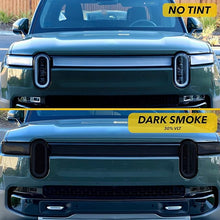 Load image into Gallery viewer, Headlights Smoke Tint PPF for Rivian R1T & Rivian R1S, Dark Smoke 30% VLT | Smokey Headlamp Cover - Enhance and Guard with Durable 8mil Paint Protection Film