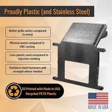 Load image into Gallery viewer, SnapPlate® No-Drill Front License Plate Mount for Rivian R1T & R1S - USA Made License Plate Holder Kit - No Screws, Lockable, Height-Adjustable, Removable, License Frame (Rivian R1T/S 2022-2024)