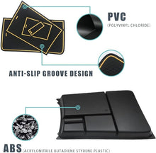 Load image into Gallery viewer, BestEvMod for Rivian R1T & Rivian R1S Lower Center Console Organizer Tray Interior Accessories Storage Box ABS Material with PVC Trim Compatible with Rivian R1T/R1S 2022 2023 2024 Accessories (Yellow)