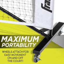 Load image into Gallery viewer, FRANKLIN PORTABLE PICKLEBALL NET SYSTEM W/ WHEELS - ExpertPickleball.com