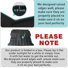 Load image into Gallery viewer, BestEvMod for Rivian R1T Truck Bed Mat Liner Foldable Accessories Pickup Heavyweight Bed Mat All-Weather Protection Compatible with Rivian R1T 2022 2023 2024 Accessories