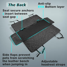 Load image into Gallery viewer, BestEvMod Compatible with Rivian R1S R1T Pet Dog Seat Cover Accessories, Large Heavy Duty Dog Back Seat Cover Protector Compatible with Rivian R1T & Rivian R1S 2022-2024 Accessories