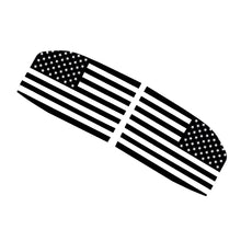 Load image into Gallery viewer, For Rivian R1T (Pickup trucks) 2022 Black Rear Side Window Sticker American Flag Style Sticker Decals Car Accessories - ExpertPickleball.com