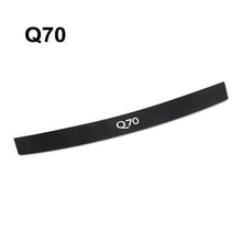 Load image into Gallery viewer, Auto Trunk Carbon Fiber Protector Car Rear Bumper Stickers For Infiniti Q50 Q30 Q60 Q70 IPL QX50 QX30 QX60 QX70 QX80 Accessories - ExpertPickleball.com