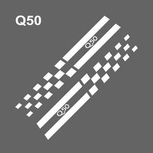 Load image into Gallery viewer, 2PCS Auto Middle Column Decal Car Window B Pillars Sticker For Infiniti Q50 Q30 Q60 Q70 IPL QX50 QX30 QX60 QX70 QX80 Accessories - ExpertPickleball.com