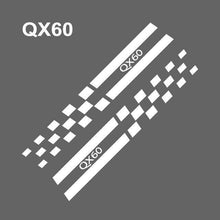 Load image into Gallery viewer, 2PCS Auto Middle Column Decal Car Window B Pillars Sticker For Infiniti Q50 Q30 Q60 Q70 IPL QX50 QX30 QX60 QX70 QX80 Accessories - ExpertPickleball.com