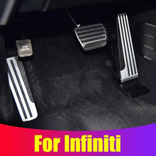 Load image into Gallery viewer, Gas Pedal-Brake Pedal-Foot Rest-Pedal Pads Cover AT For Infiniti Q50 (G25 G35 G37 Q50 Q60 EX25 QX50 QX70) - ExpertPickleball.com