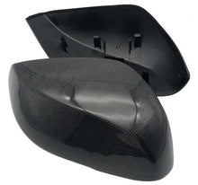 Load image into Gallery viewer, For-Infiniti Q50, Q50S 2016-On OEM/OX Horn Shape Carbon Fiber Mirror Cover Body Side Rear View Mirror Caps - ExpertPickleball.com