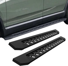 Load image into Gallery viewer, Running Boards Compatible with Rivian R1T/R1S 2022 2023 2024 Side Steps Pedals Step Bars Aluminum Black
