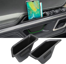Load image into Gallery viewer, Jaronx Compatible with RIVIAN Door Side Organizer Tray 2022 2023 2024, Front Door Storage Box for 2022-2024 RIVIAN R1S/ RIVIAN R1T, Door Side Storage Tray Door Pull Containers for RIVIAN Accessories
