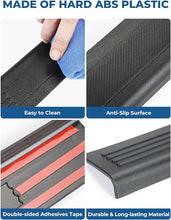 Load image into Gallery viewer, ISSYAUTO Car Door Sill Guards Protector Kit Compatible with Rivian R1T / R1S 2022 Door Trim Threshold Protection Sticker Scratch Film
