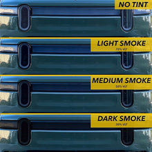 Load image into Gallery viewer, Headlights Smoke Tint PPF for Rivian R1T &amp; Rivian R1S, Dark Smoke 30% VLT | Smokey Headlamp Cover - Enhance and Guard with Durable 8mil Paint Protection Film
