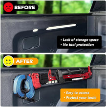 Load image into Gallery viewer, Side Bed Molle System Truck Rigid Molle Panel System Metal Molle Panel Truck Bed Molle Panel Compatible with R1T Accessories 2022 2023 2024 R1T
