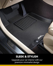 Load image into Gallery viewer, 3D MAXpider Custom Fit Kagu Floor Mat (Black) Compatible with RIVIAN R1S 2022-2023 - Full Set
