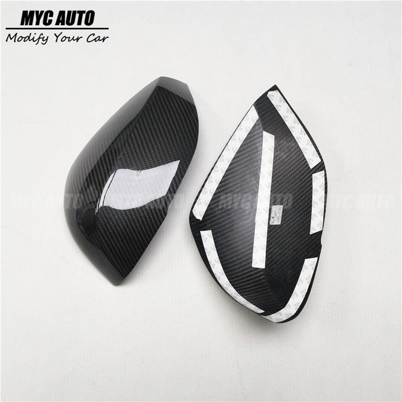 For Infiniti Q50 Q50S Q60 QX30 Q70 Full Dry Carbon Rear View Mirror Cover Add On 2014 2015 2016 2017 2015 2019 - ExpertPickleball.com