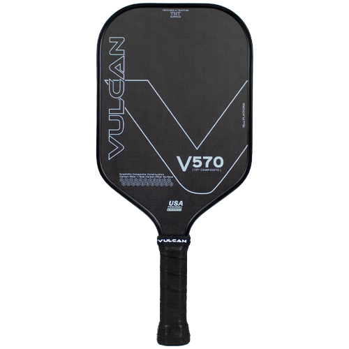 Vulcan V570 Raw Composites - ExpertPickleball.com