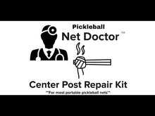 Load and play video in Gallery viewer, Pickleball Net Doctor (DELUXE Center Post &amp; Pole Sleeve Repair Kit)
