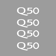 Load image into Gallery viewer, Windshield Wiper Decal Sticker For Infiniti Q50 (Q30 Q60 Q70 IPL QX50 QX30 QX60 QX70 QX80 Car Accessories) - ExpertPickleball.com
